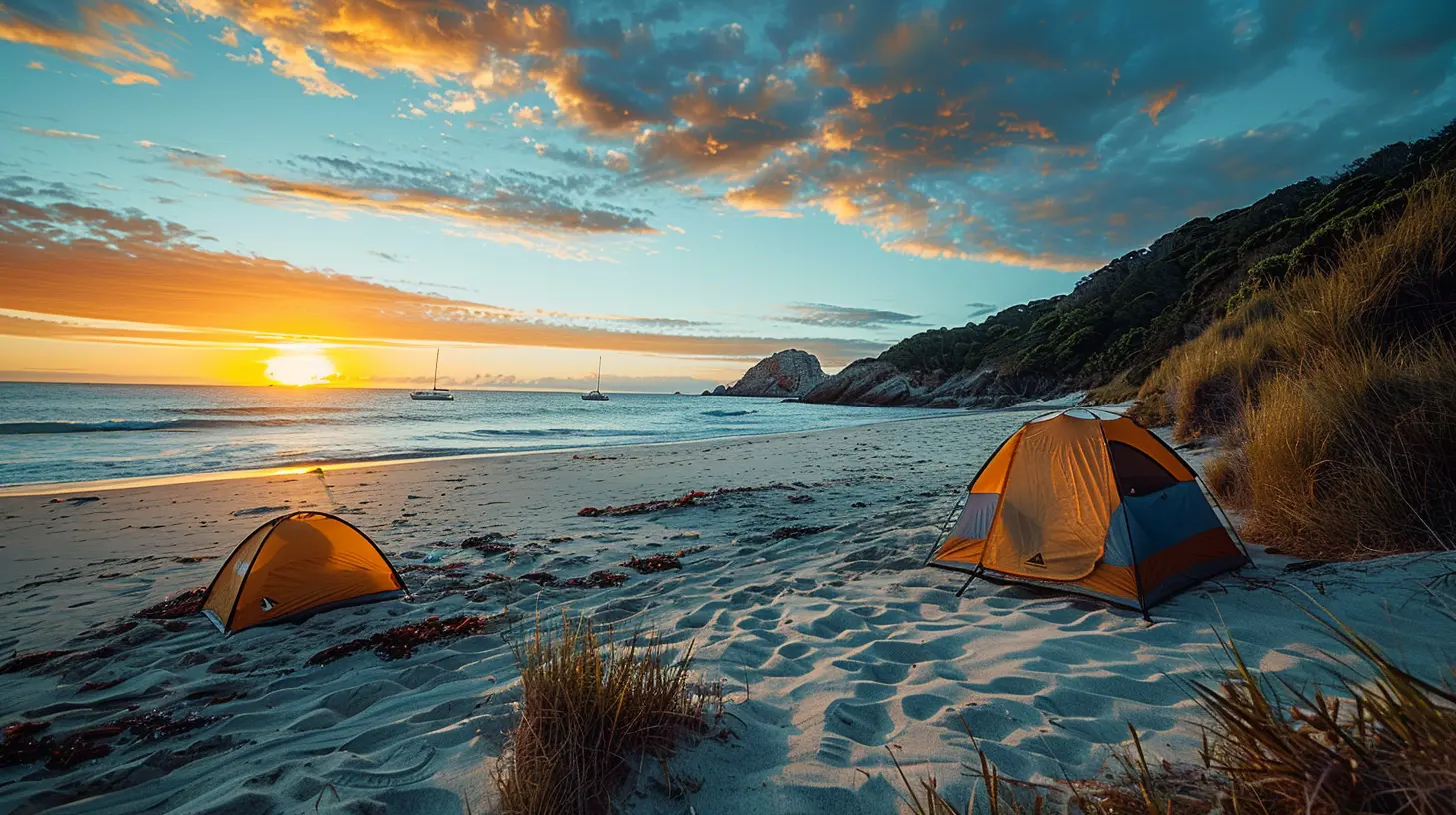 Back to Nature: Camping on the World's Most Scenic Beaches