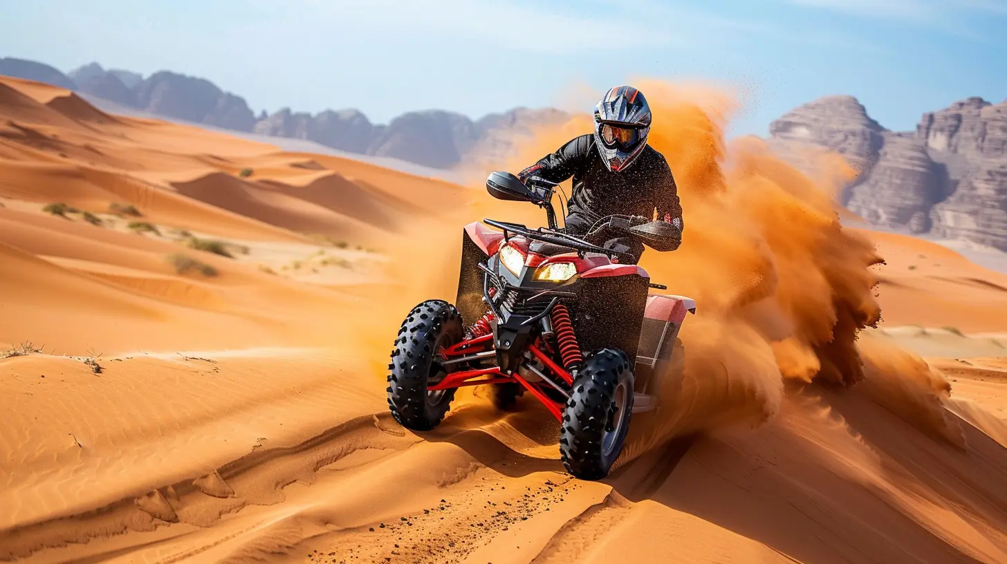 Crossing the Desert on a Quad Bike: A Heart-Racing Journey