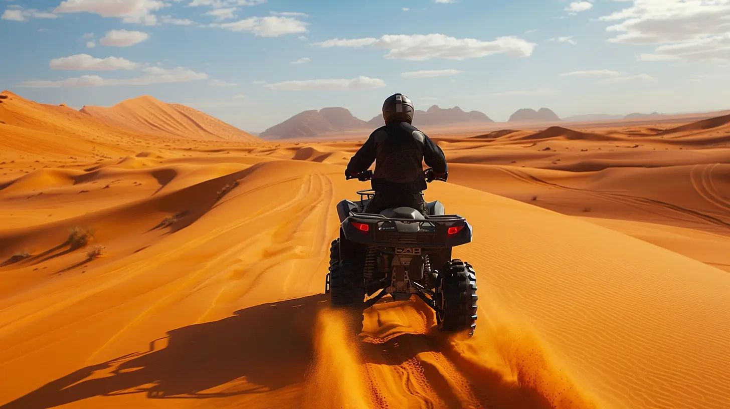 Crossing the Desert on a Quad Bike: A Heart-Racing Journey