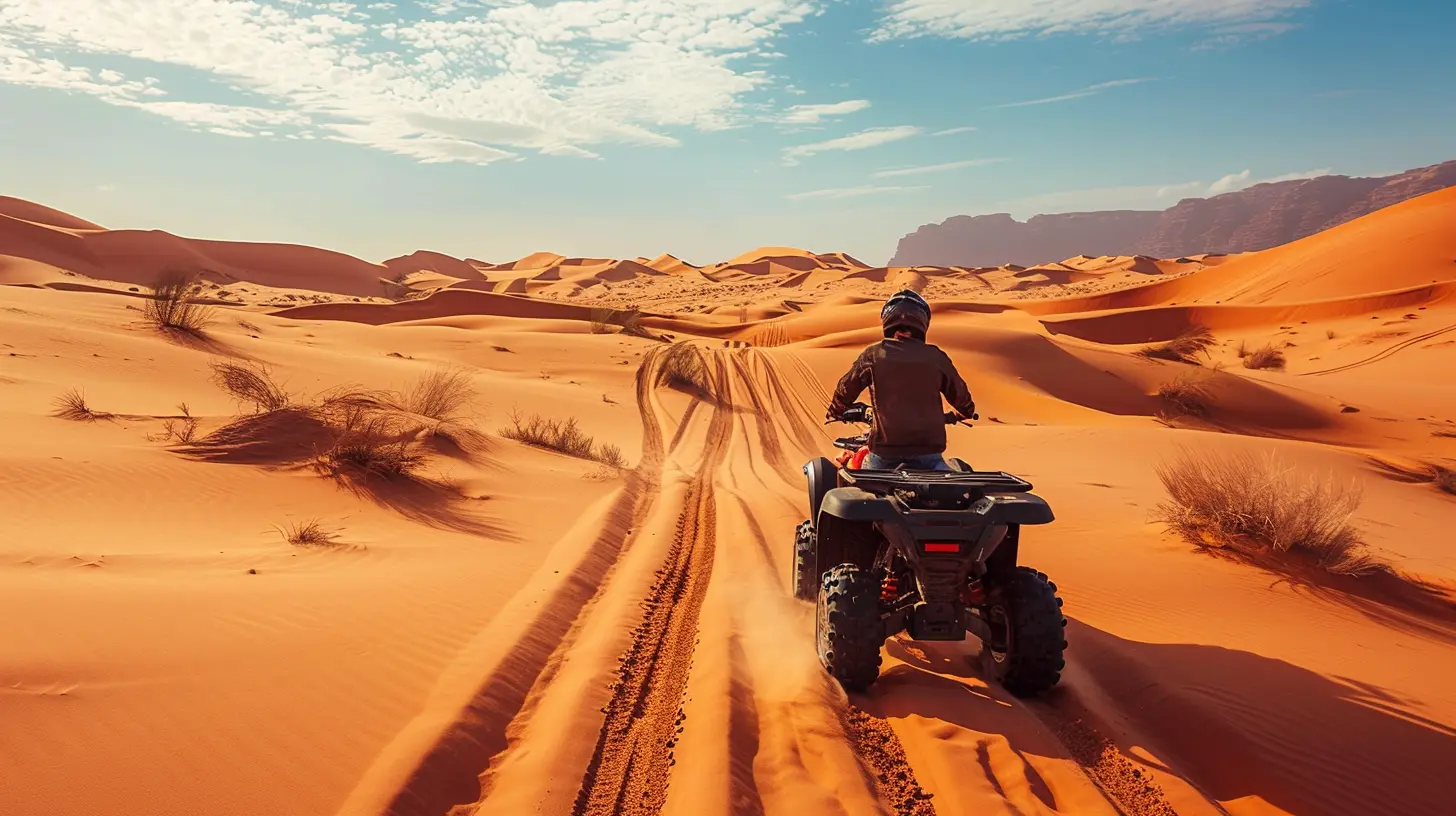 Crossing the Desert on a Quad Bike: A Heart-Racing Journey