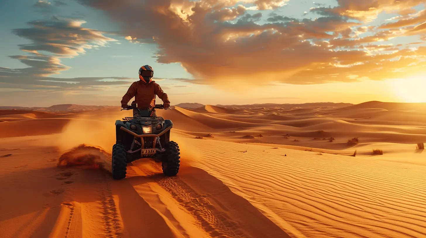 Crossing the Desert on a Quad Bike: A Heart-Racing Journey
