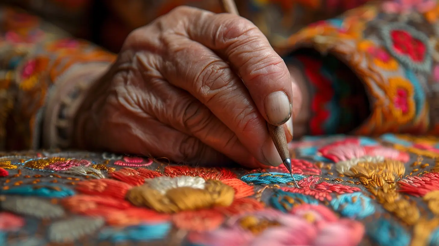 Embroidered Stories: The Craftsmanship of Traditional Textiles
