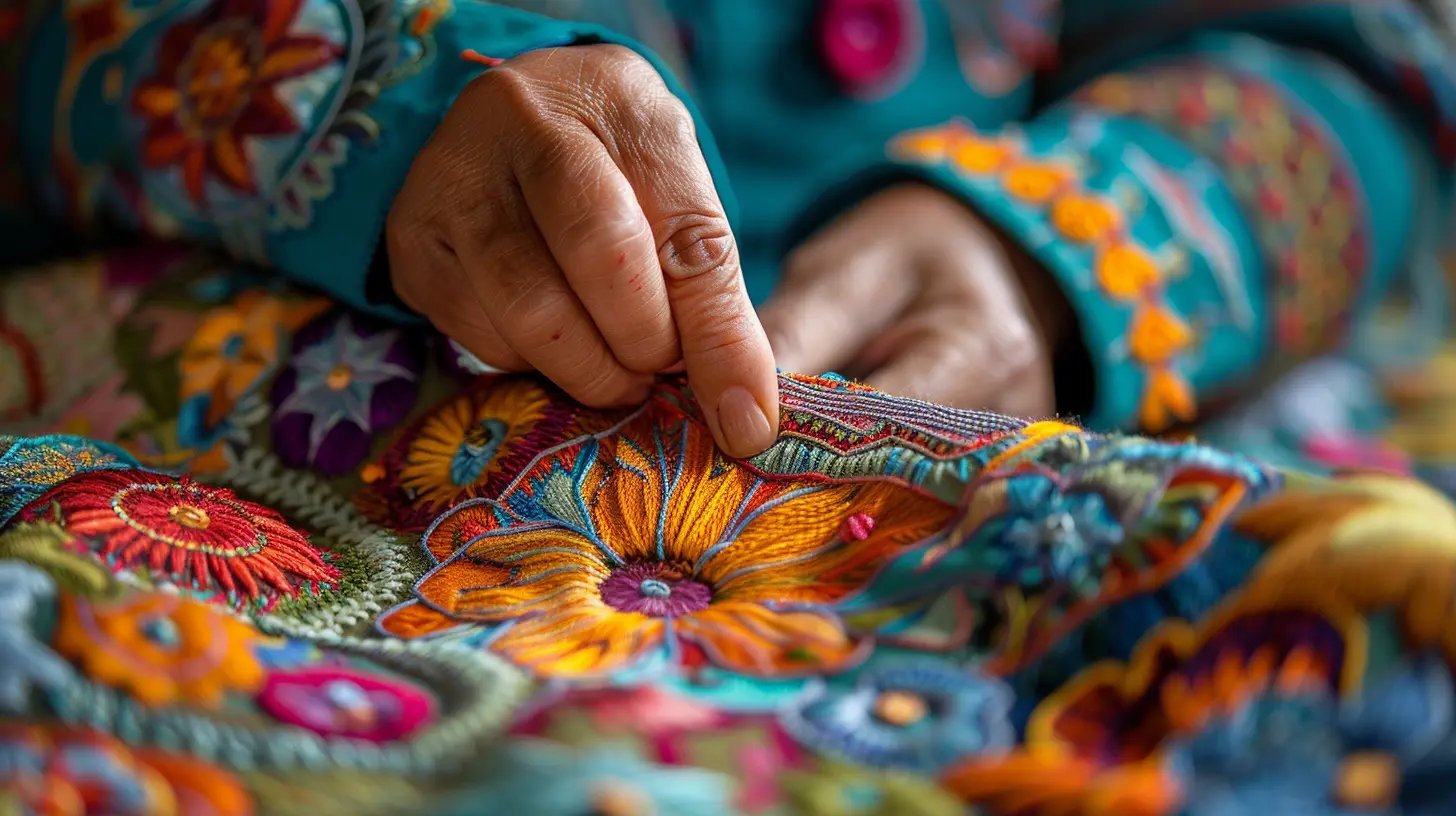 Embroidered Stories: The Craftsmanship of Traditional Textiles