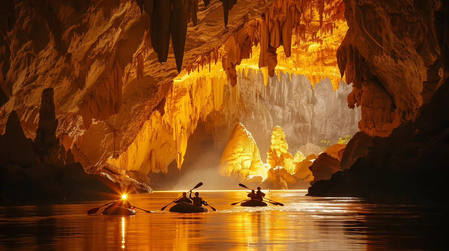Flooded Caves and Forgotten Tunnels: Underground Rafting Adventures