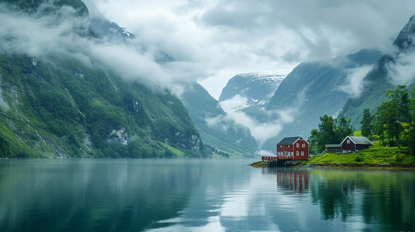 Norway’s Geirangerfjord: A Majestic Glacial Landscape