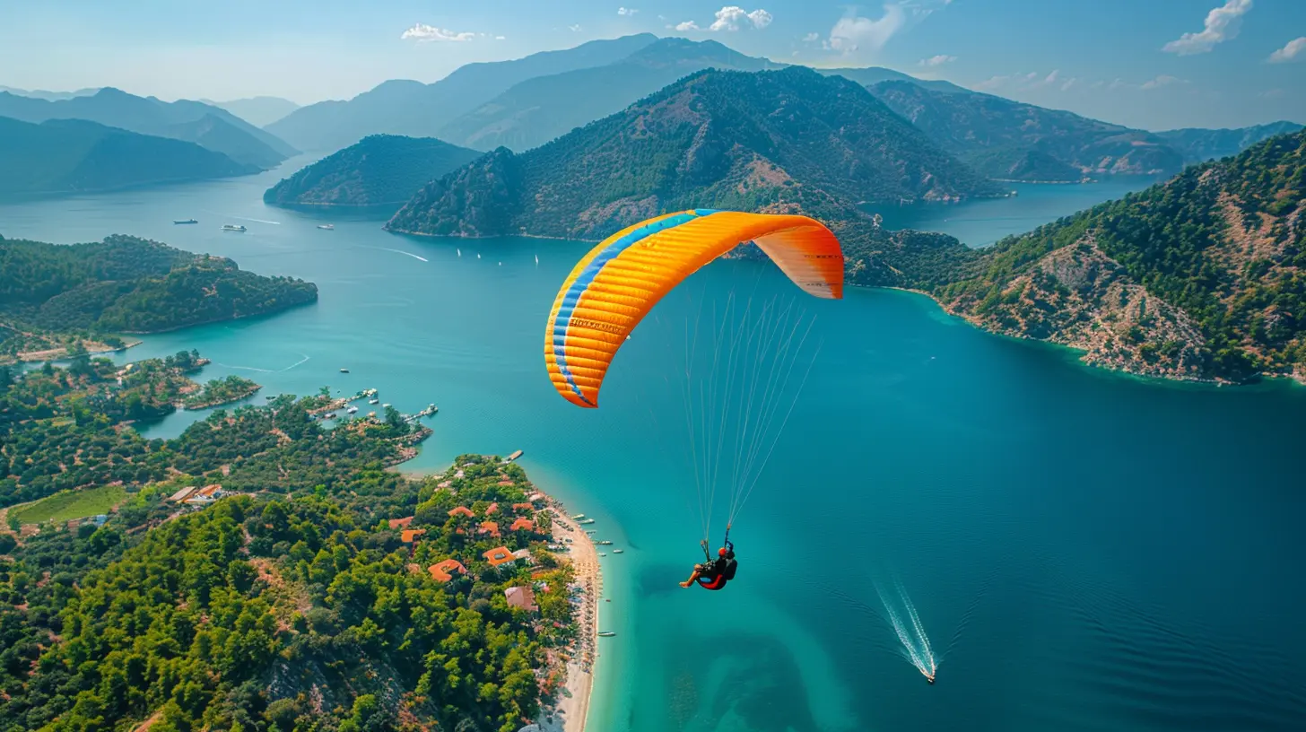 Paragliding Over Breathtaking Landscapes