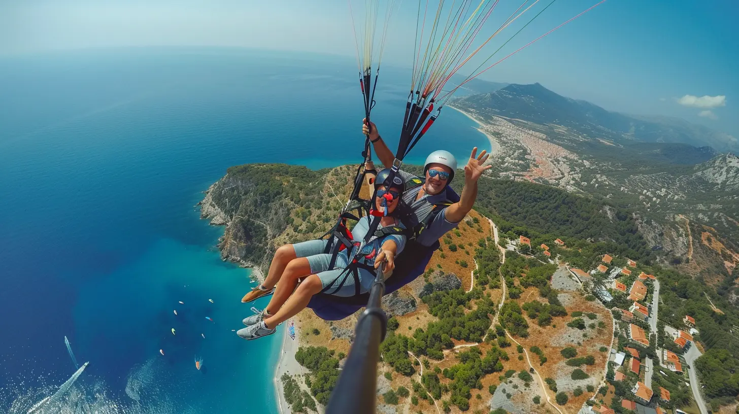 Paragliding Over Breathtaking Landscapes