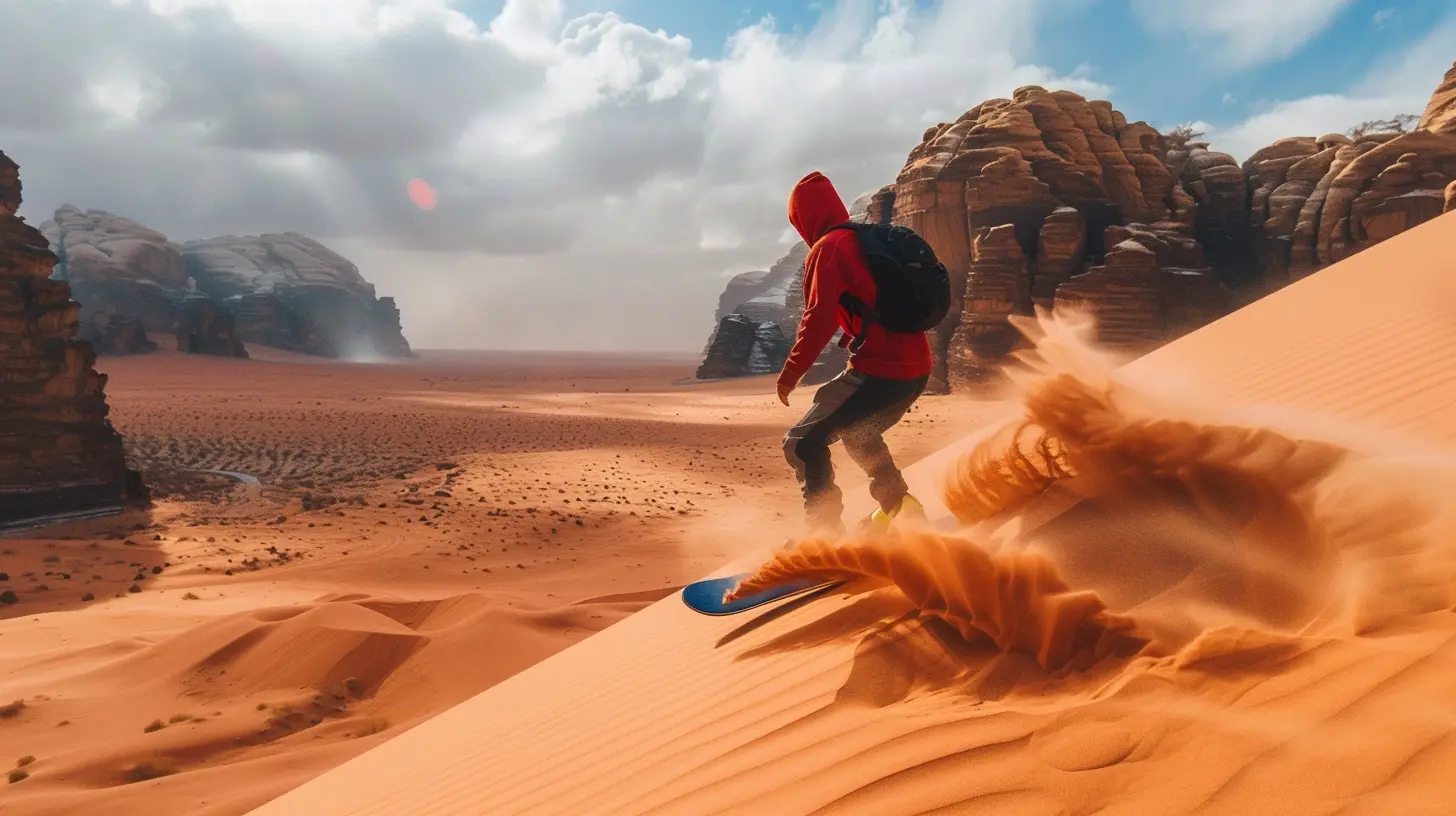 Sandboarding in the World's Most Majestic Deserts