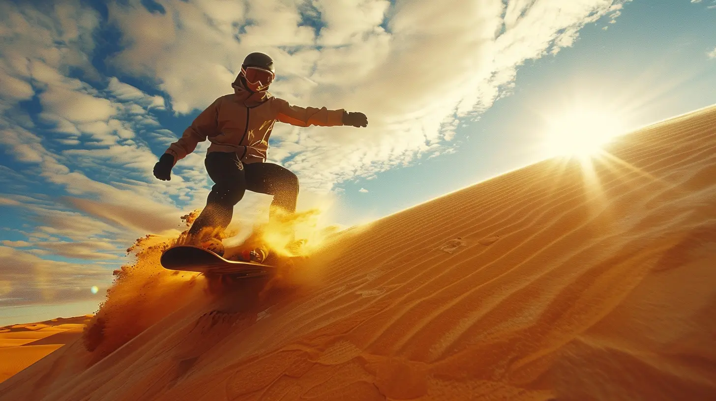 Sandboarding in the World's Most Majestic Deserts