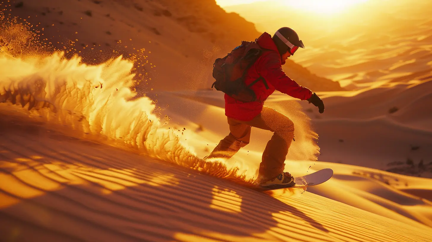 Sandboarding in the World's Most Majestic Deserts