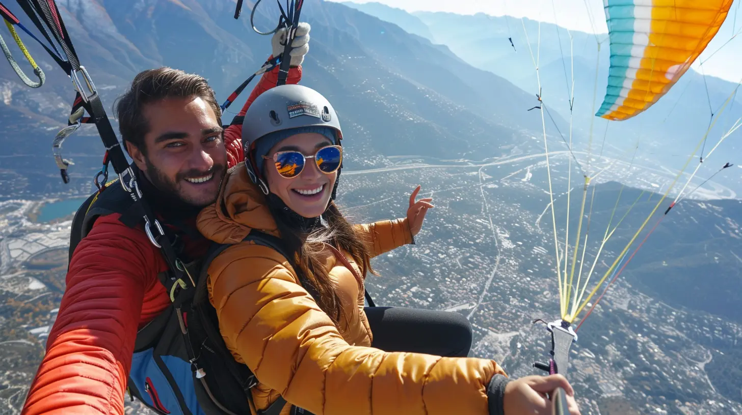 Soar Over Mountains: Paragliding Adventures You Can’t Miss