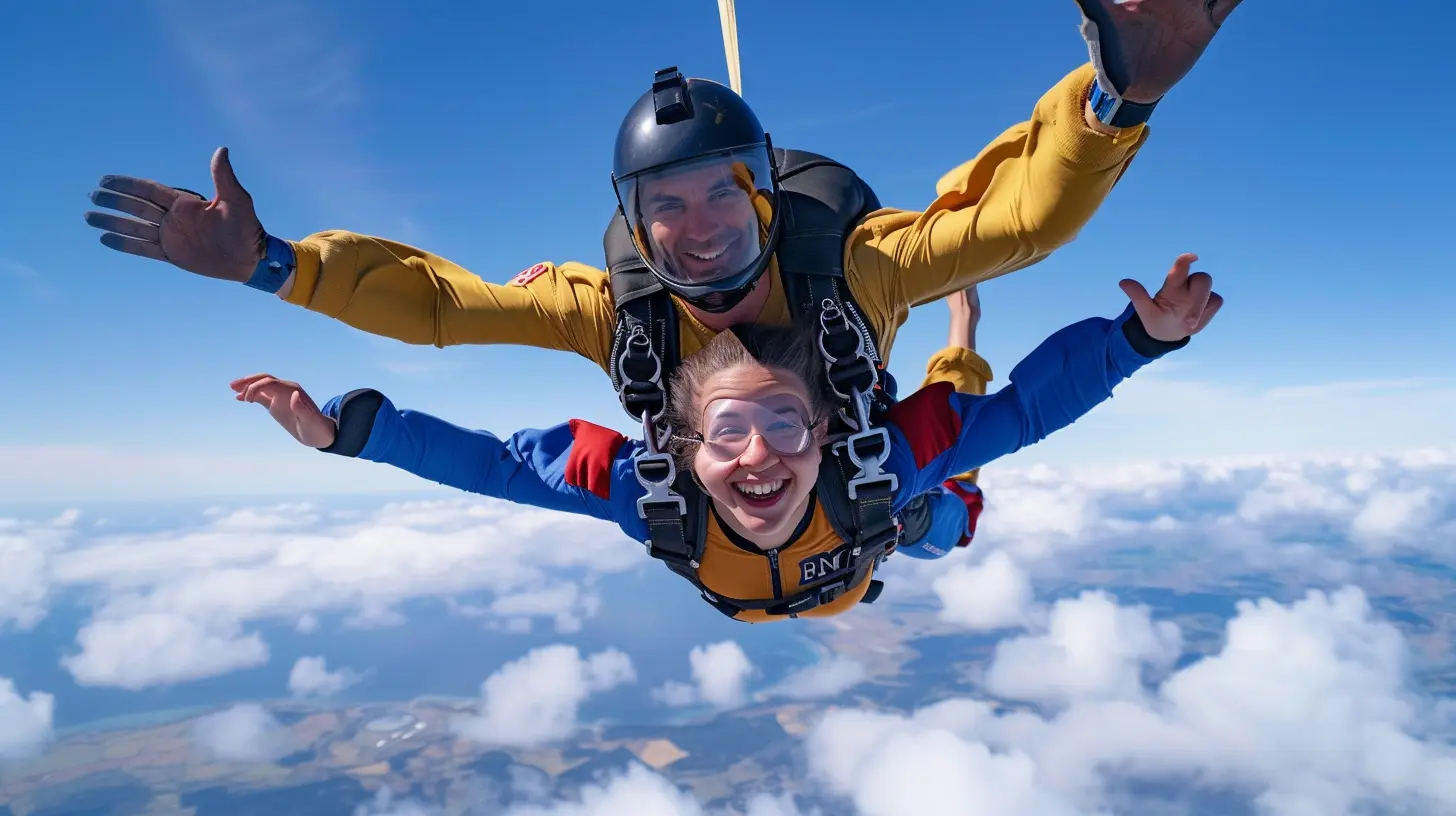 Tandem Skydiving: Your First Step into the Clouds