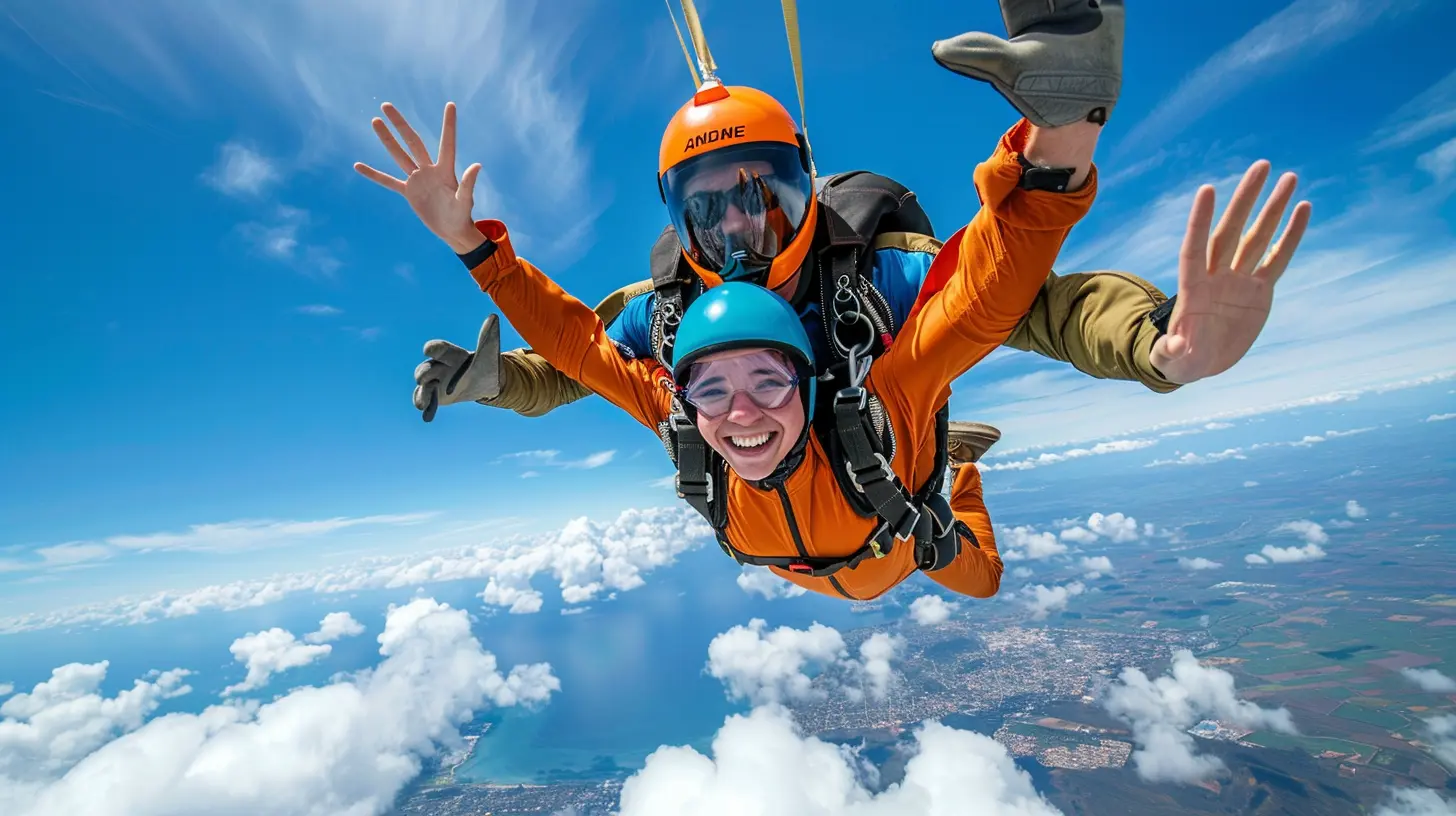 Tandem Skydiving: Your First Step into the Clouds