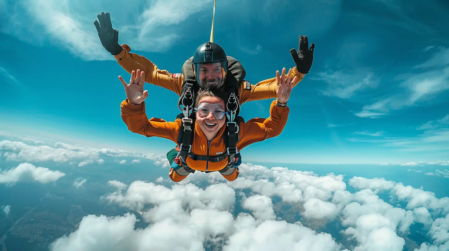 Tandem Skydiving: Your First Step into the Clouds