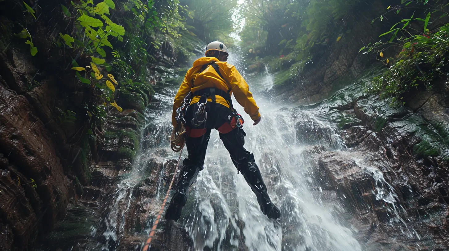 Waterfall Rappelling for Adrenaline Junkies