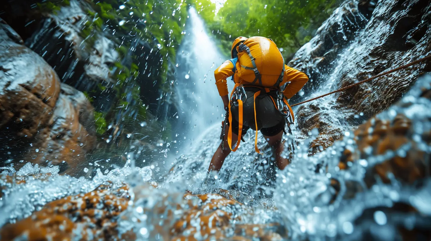 Waterfall Rappelling for Adrenaline Junkies