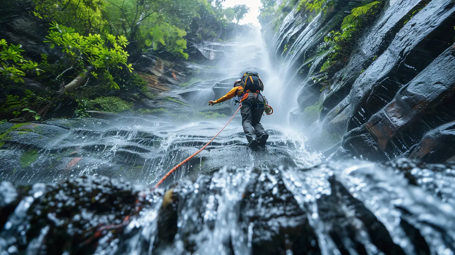 Waterfall Rappelling for Adrenaline Junkies
