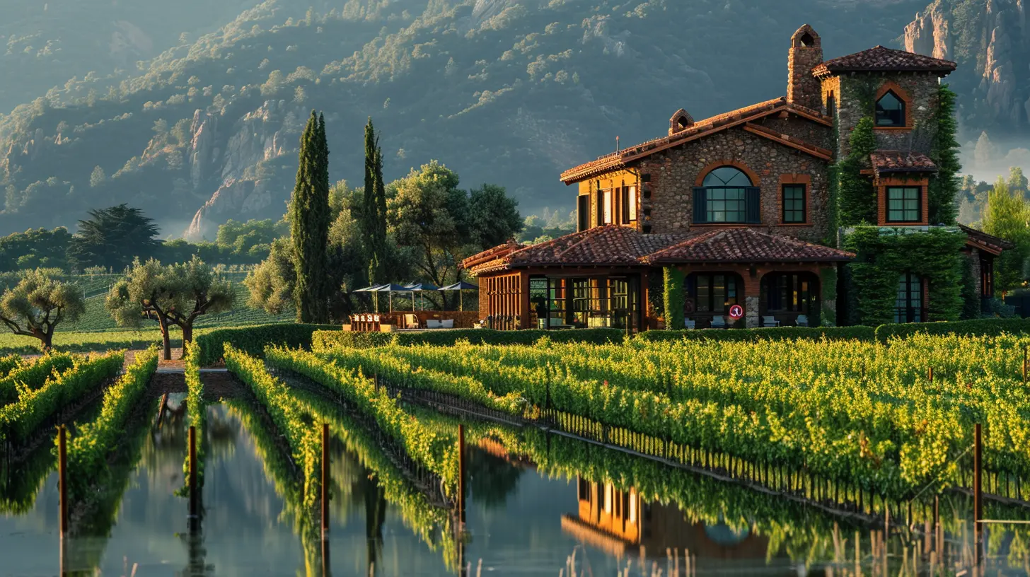 Wine and Dine: The Most Cinematic Vineyard Hotels Around the World
