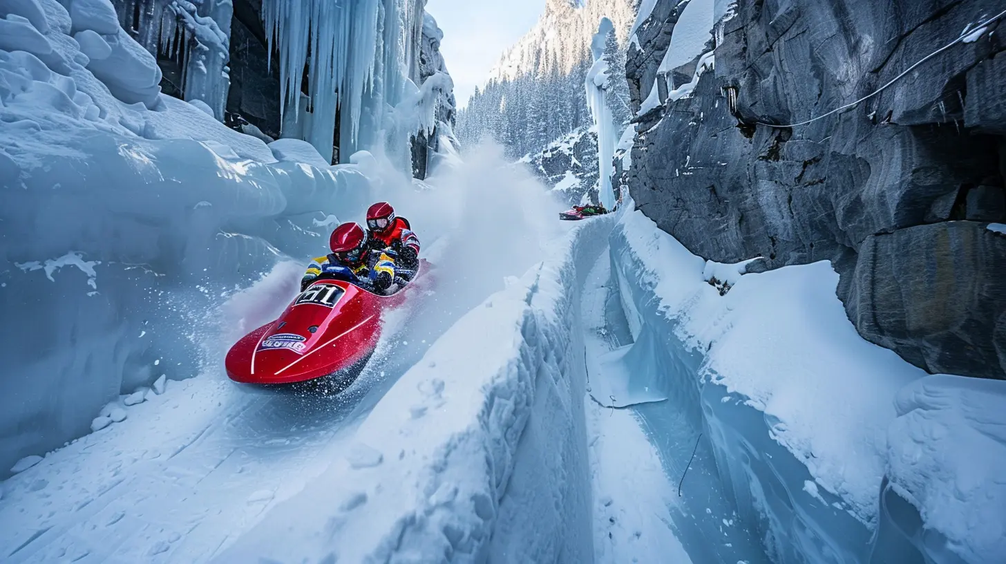 Winter Wonderland: The Thrill of Ice Luge Racing