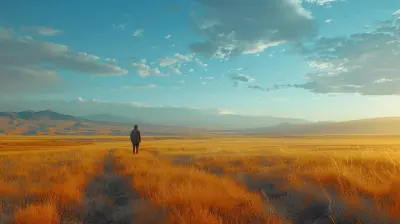 Beyond The Horizon Vast Grasslands And Open Plains To Explore