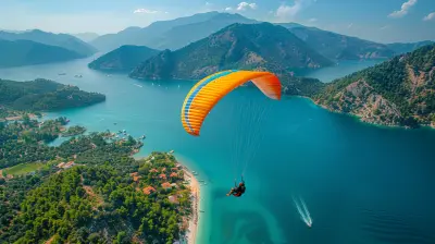 Paragliding Over Breathtaking Landscapes
