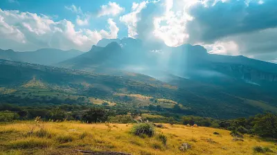 Where Land Meets Sky: Camping Along Scenic Mountain Ridges