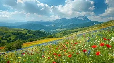 Wildflower Meadows and Rolling Hills for the Perfect Hike